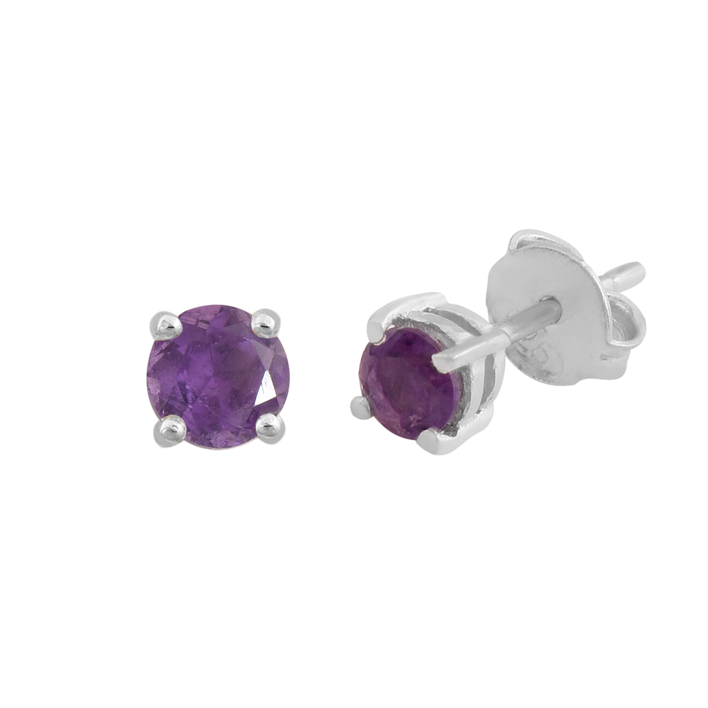 Purple Amethyst Earrings