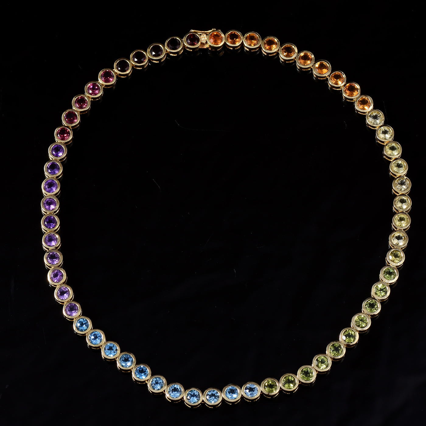 Tennis Rainbow Necklace