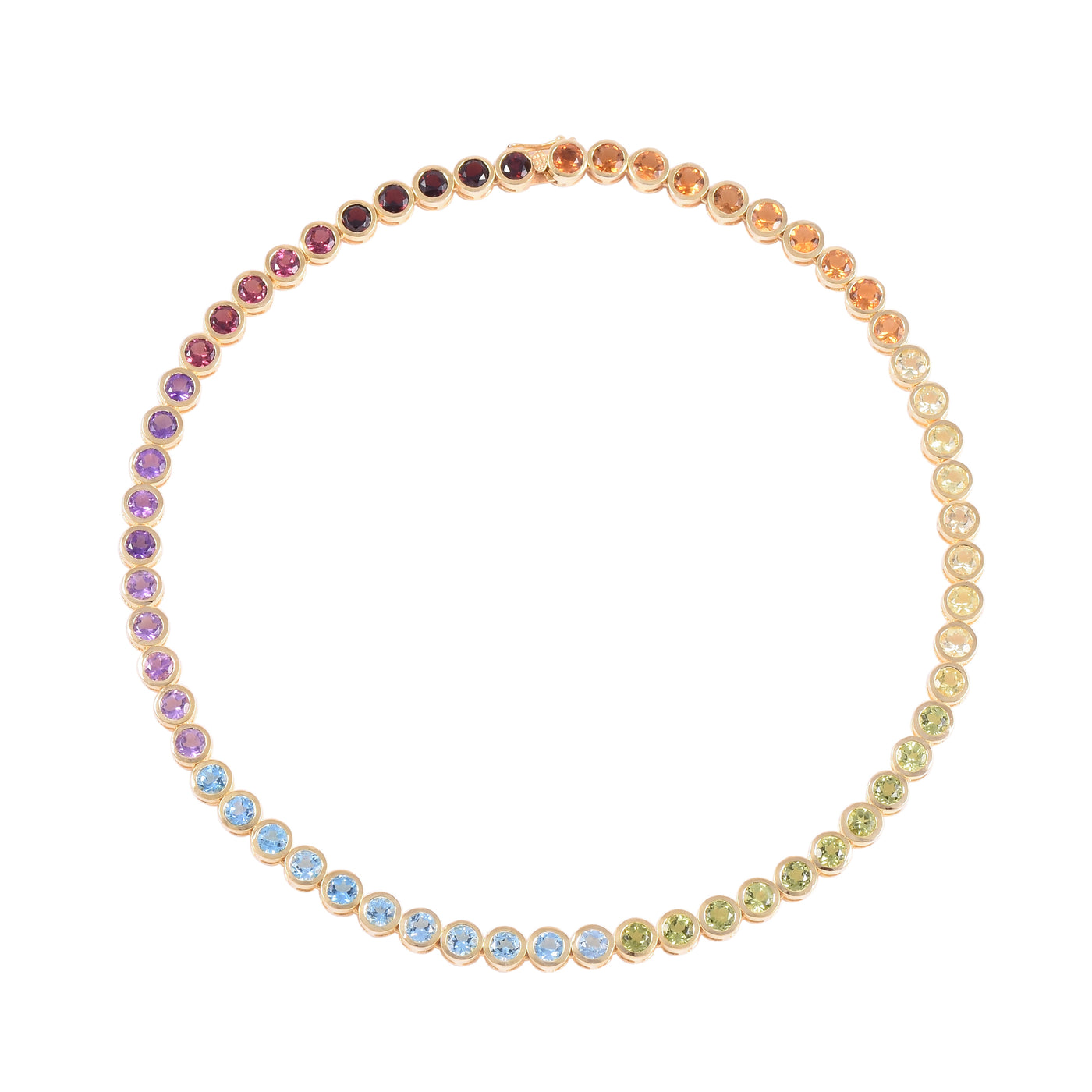 Tennis Rainbow Necklace