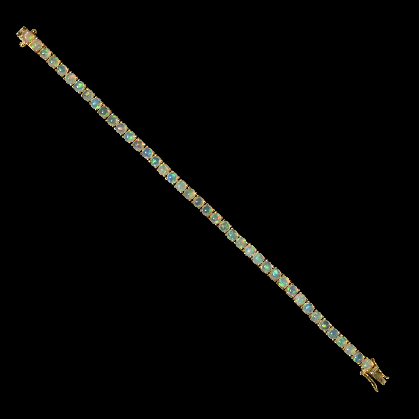 Ethiopian Opal Tennis Bracelet