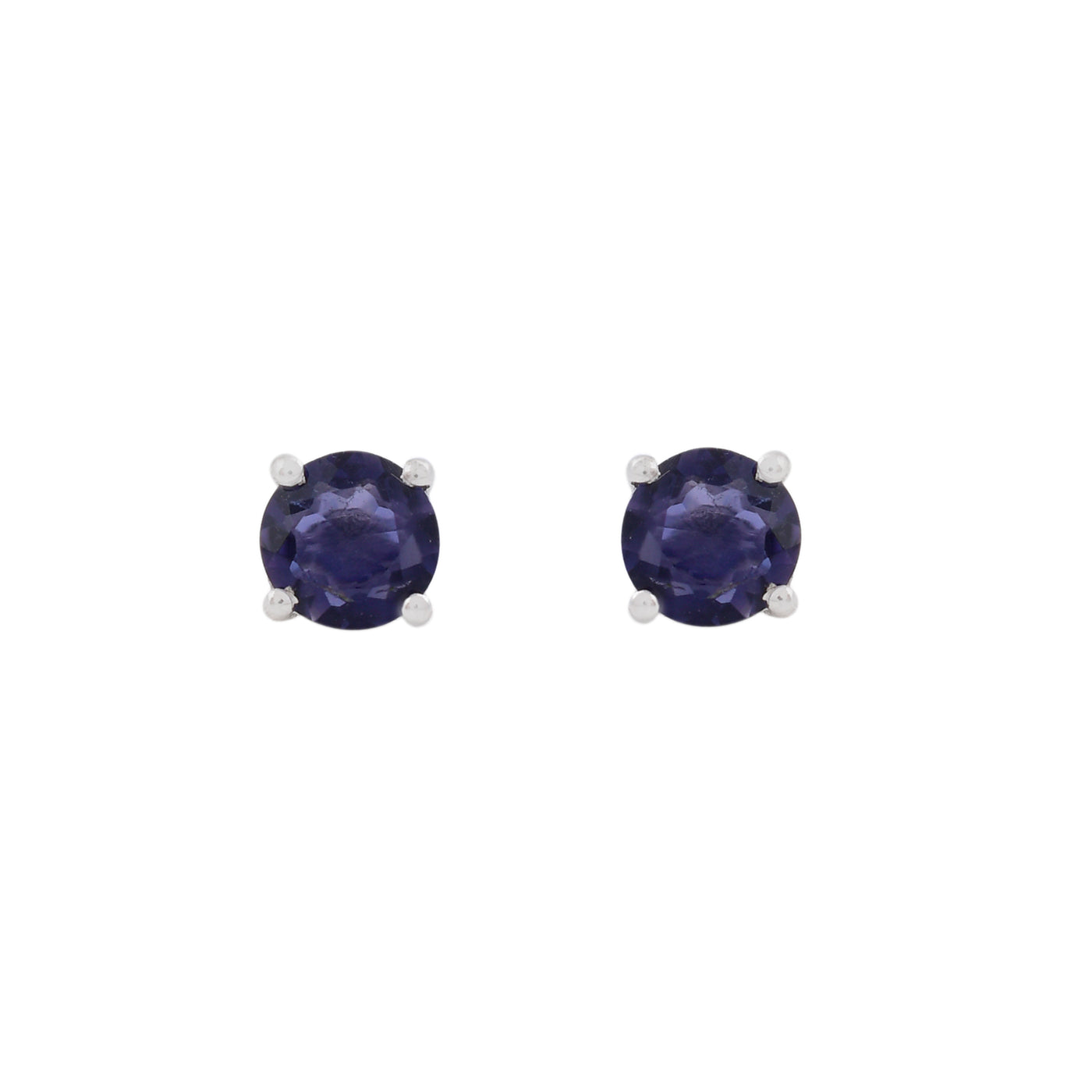 Natural Tanzanite Studs Earrings