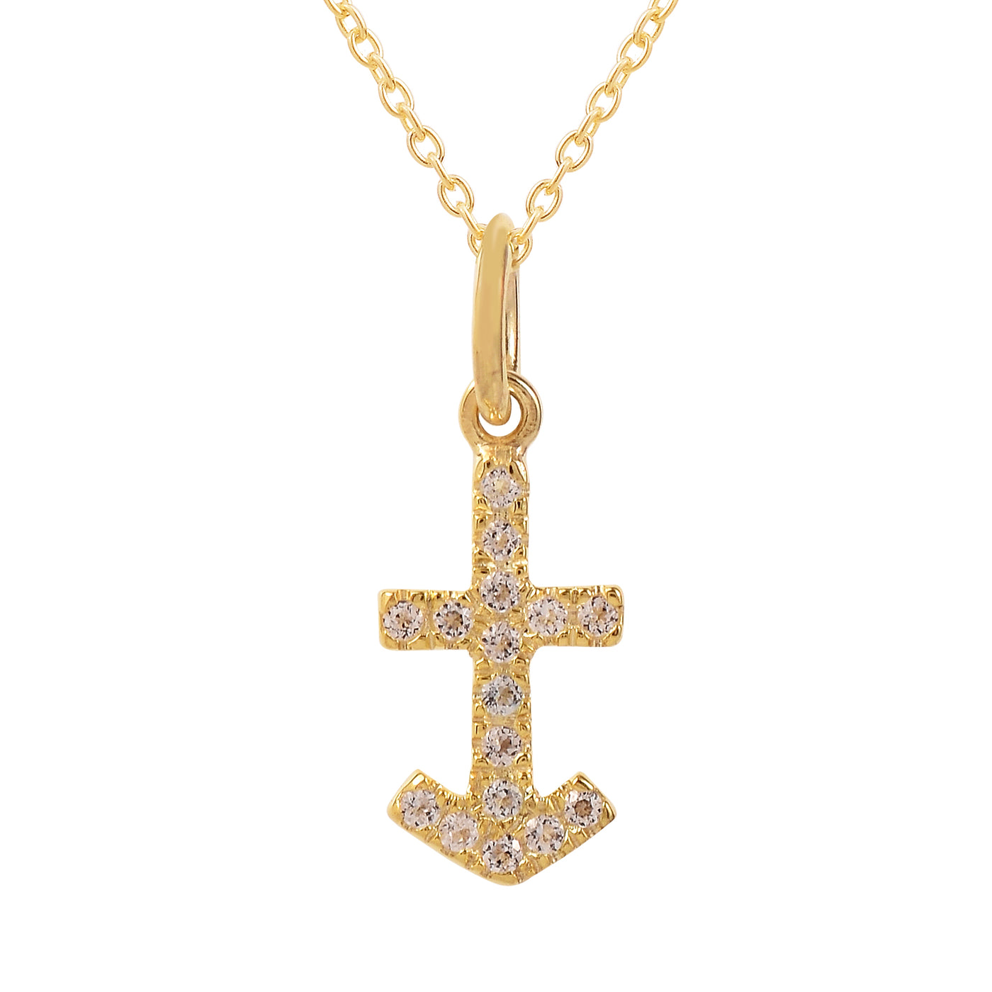 Sagittarius Zodiac Diamond Necklace