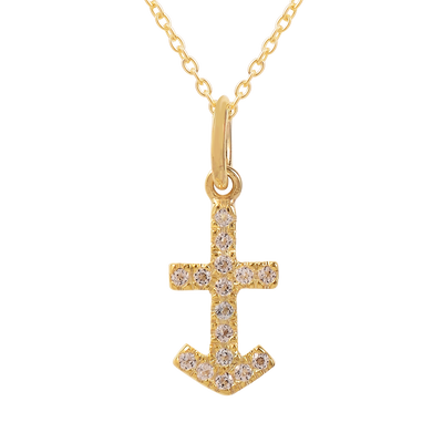 Sagittarius Zodiac Diamond Necklace