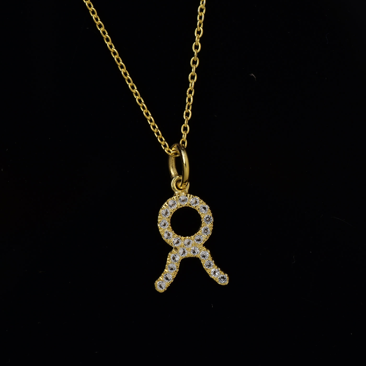 Zodiac Silver Taurus Diamond Necklace