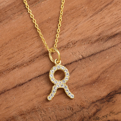 Zodiac Silver Taurus Diamond Necklace