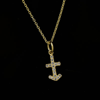 Sagittarius Zodiac Diamond Necklace