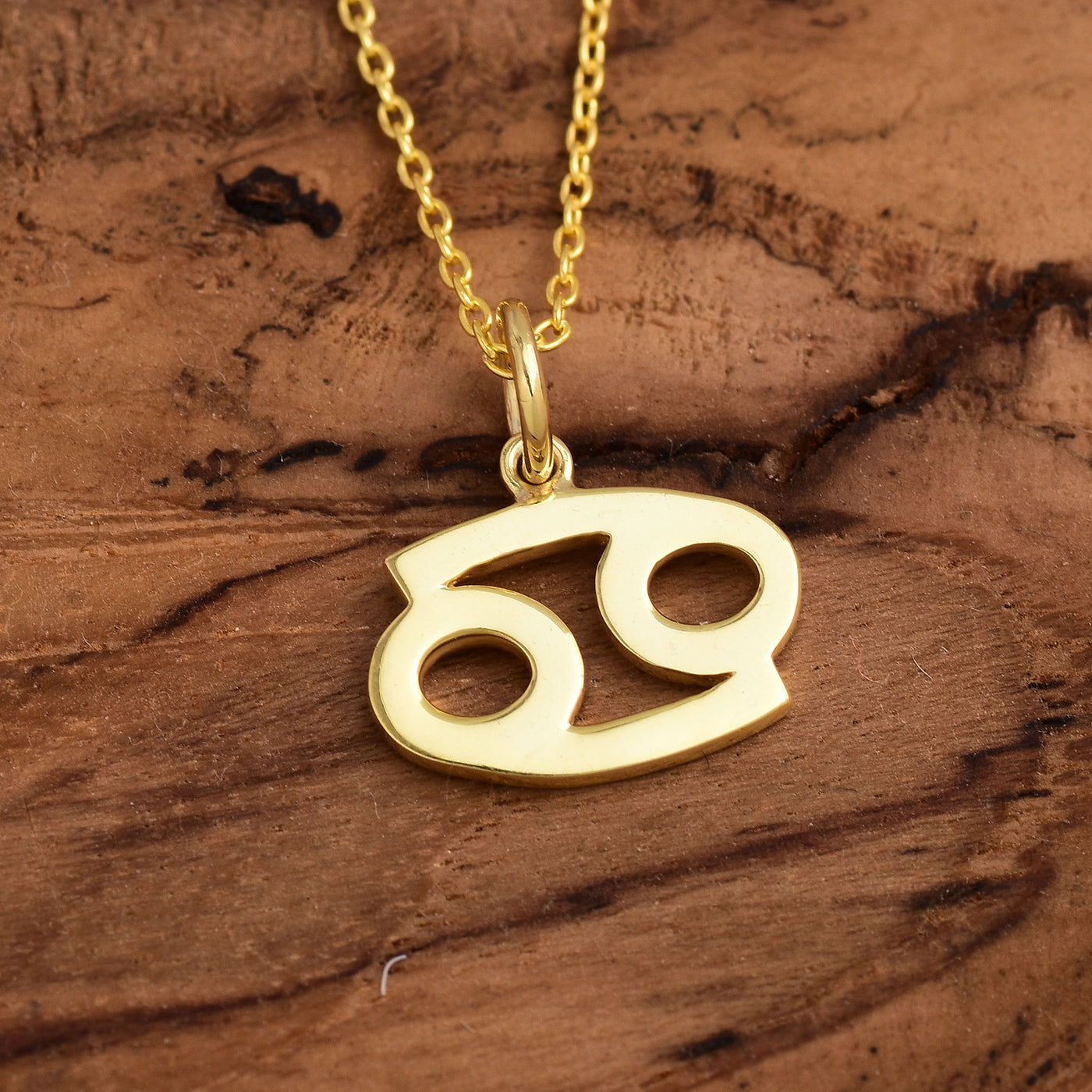 Cancer Zodiac Pendant Necklace