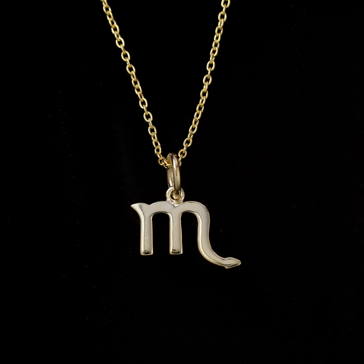 925 Scorpio Zodiac Silver Chain Necklace