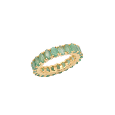 Emerald Full Eternity Ring