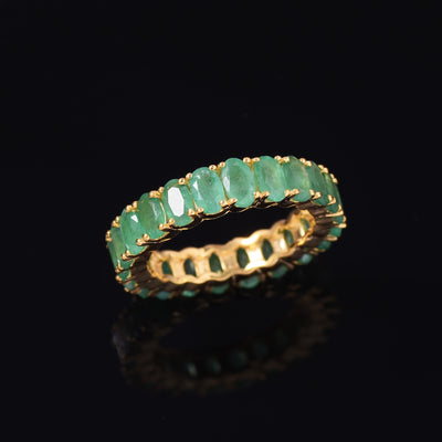 Emerald Full Eternity Ring